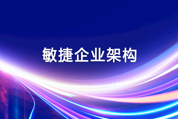 敏捷企業架構—從面向服務的架構到互操作性的架構